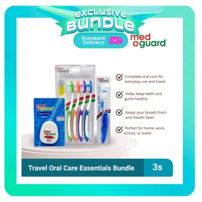 MED GUARD - MEDGUARD Travel Oral Care Essential Bundle