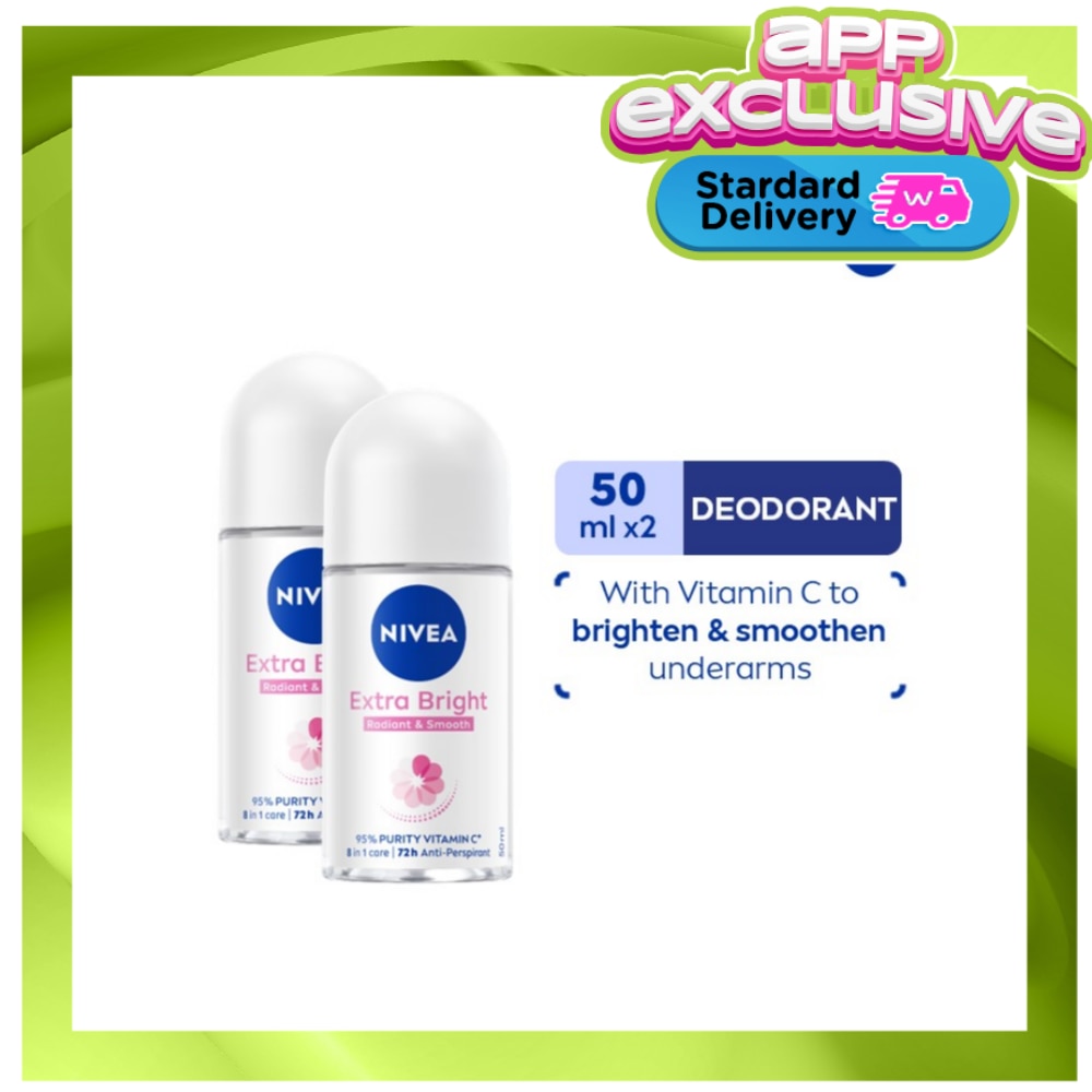 NIVEA Brightening Deo Roll On Vitamin C Bundle 50ml image
