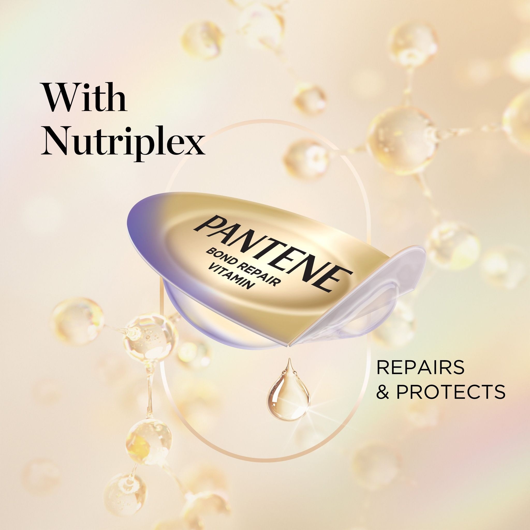 PANTENE Miracles Intensive Bond Repair Leave On Treatment Vitamin Ampoules 5s image