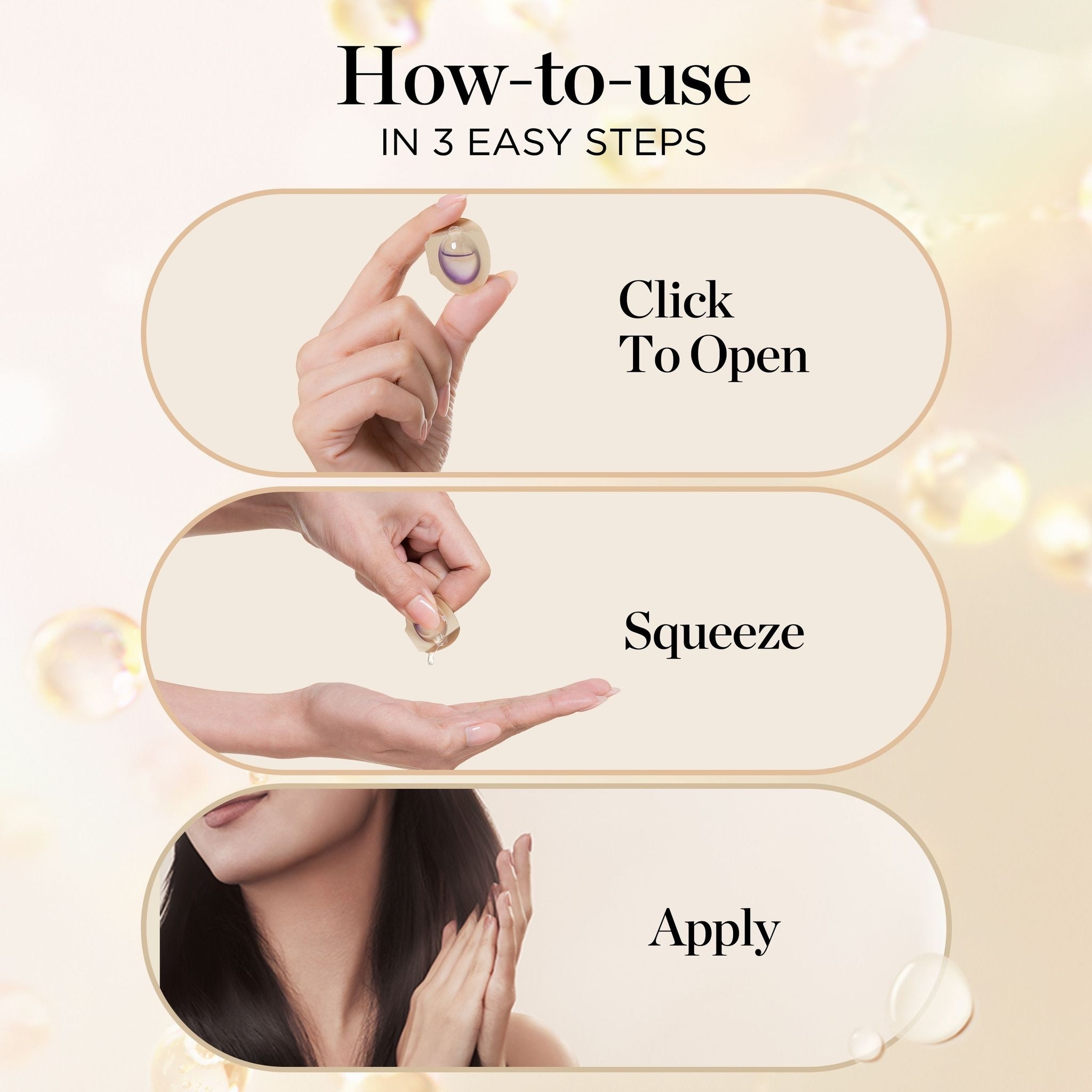 PANTENE Miracles Intensive Bond Repair Leave On Treatment Vitamin Ampoules 5s image