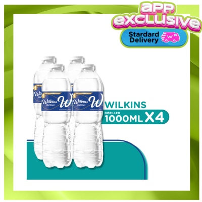 WILKINS - WILKINS Distilled Drinking Water 1000ML X 4 image
