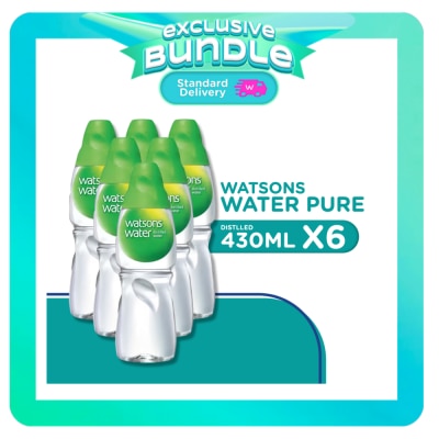 WATSONS WATSONS Water Pure Distilled 430ml Bundle image