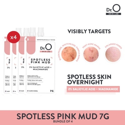 DR O - Dr.O Skin Lab Spotless Pink Mud 7g Bundle of 4 image
