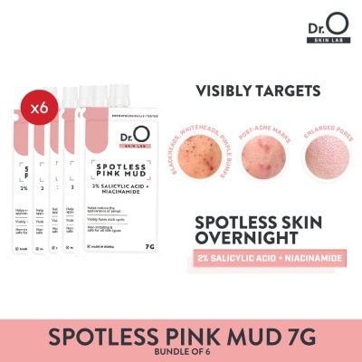DR O - Dr.O Skin Lab Spotless Pink Mud 7g Bundle of 6 image