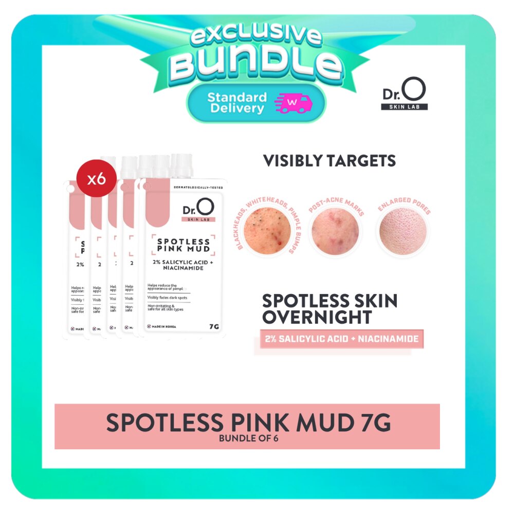 Dr.O Skin Lab Spotless Pink Mud 7g Bundle of 6 image