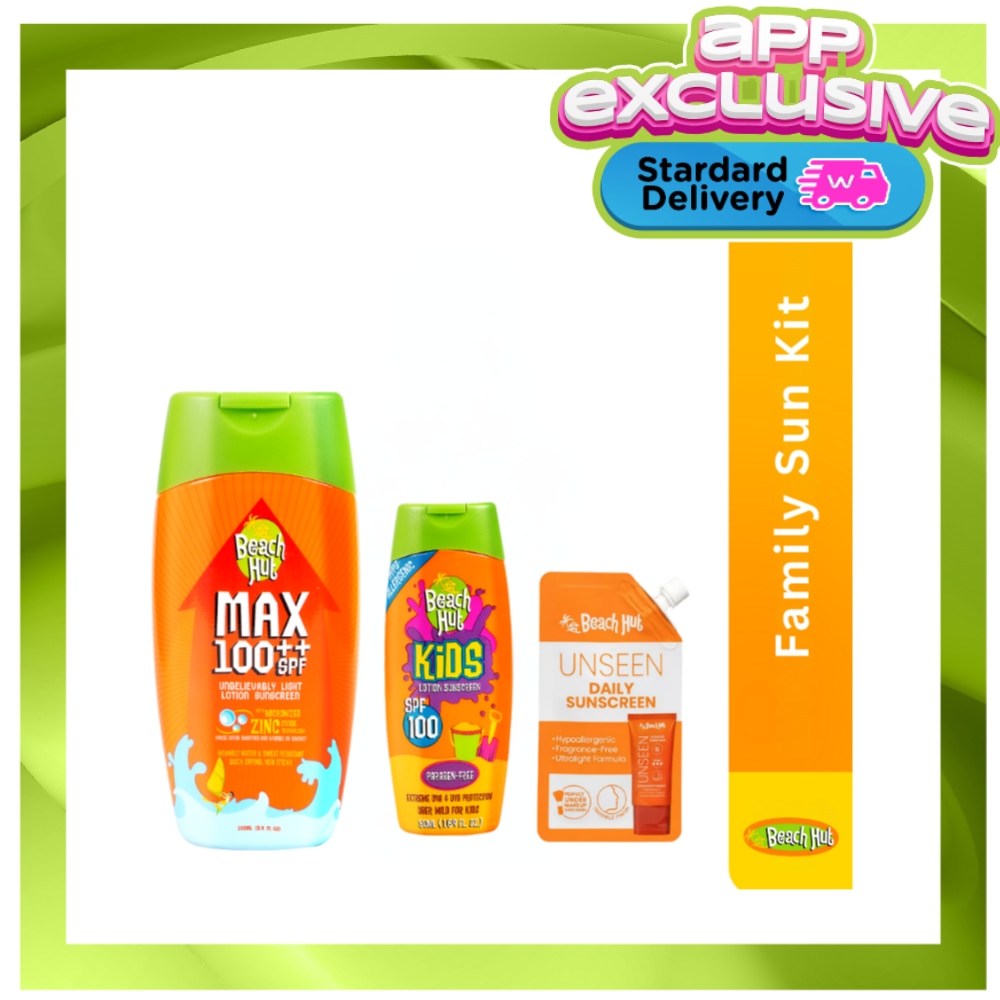 BEACH HUT Family Sun Kit image
