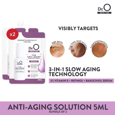 DR O - Dr.O Skin Lab The Anti-Aging Solution 5ml Bundle of 2 image