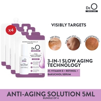 DR O - Dr.O Skin Lab The Anti-Aging Solution 5ml Bundle of 4 image
