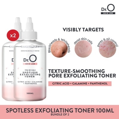 DR O - Dr.O Skin Lab Spotless Exfoliating Toner 100ml Bundle of 2 image