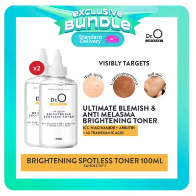 DR O Dr.O Skin Lab Brightening Spotless Toner 100ml Bundle of 2 image