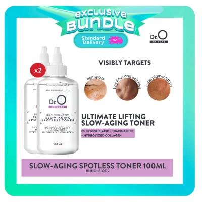 DR O Dr.O Skin Lab Slow Aging Spotless Toner 100ml Bundle of 2 image
