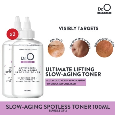 DR O - Dr.O Skin Lab Slow-Aging Spotless Toner 100ml Bundle of 2 image