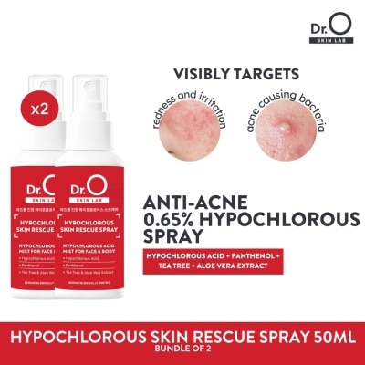 DR O - Dr.O Skin Lab Hypochlorous Skin Rescue Spray 50ml Bundle of 2 image