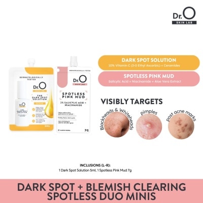 DR O - Dr. O Skin Lab Dark Spot + Blemish Clearing Spotless Duo Minis image