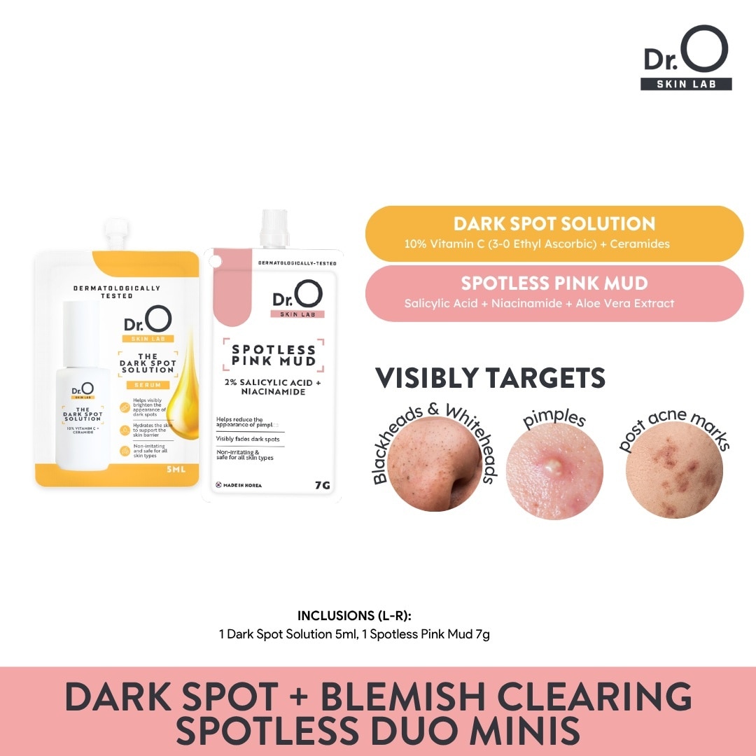 Dr. O Skin Lab Dark Spot + Blemish Clearing Spotless Duo Minis image