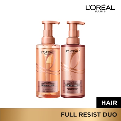 ELSEVE - L'Oreal Paris Elseve Full Resist Shampoo 440ml & Conditioner 440ml Anti-Hair Fall Duo image