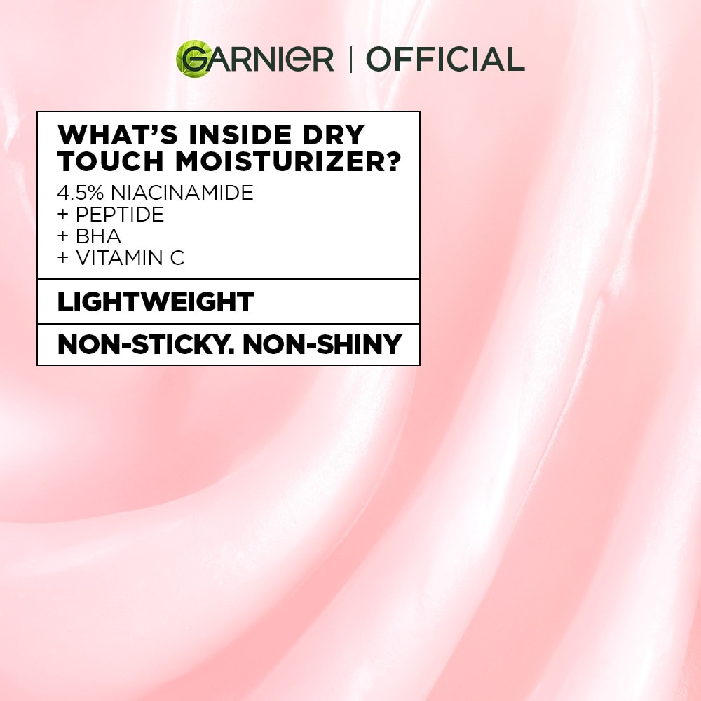 GARNIER Niacinamide Dry Touch Cream Anti Aging Moisturizer 50ml image