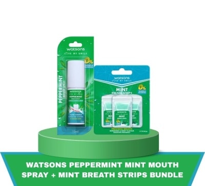 WATSONS WATSONS PPRMNT MTHSPRY MNTSTRP BUNDLEC image