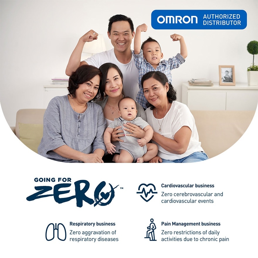 OMRON HV-F021 TENS Electronic Nerve Stimulator Massager Pain Therapy with TENS Pads