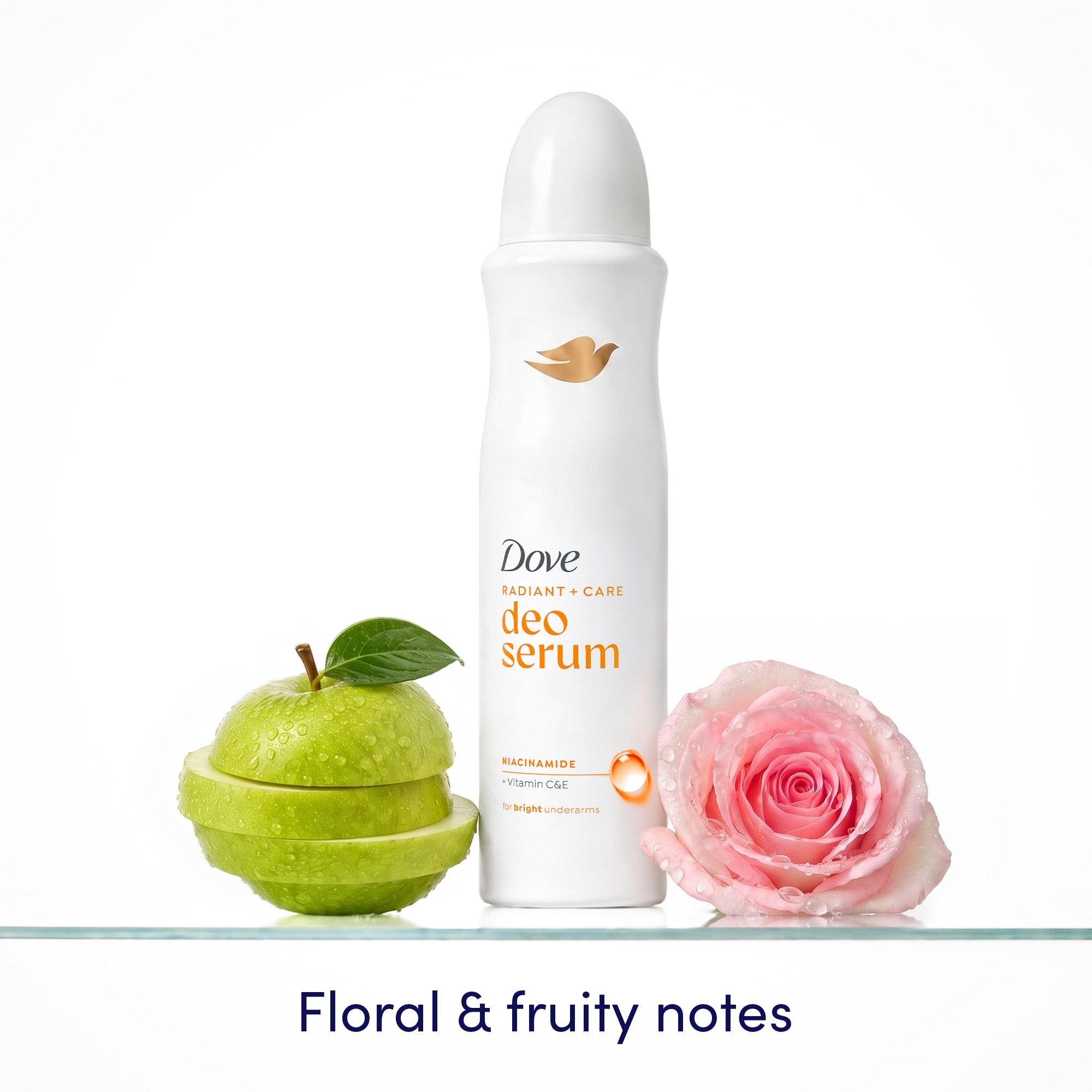 DOVE Radiant + Care Deodorant Serum Spray 135ml image