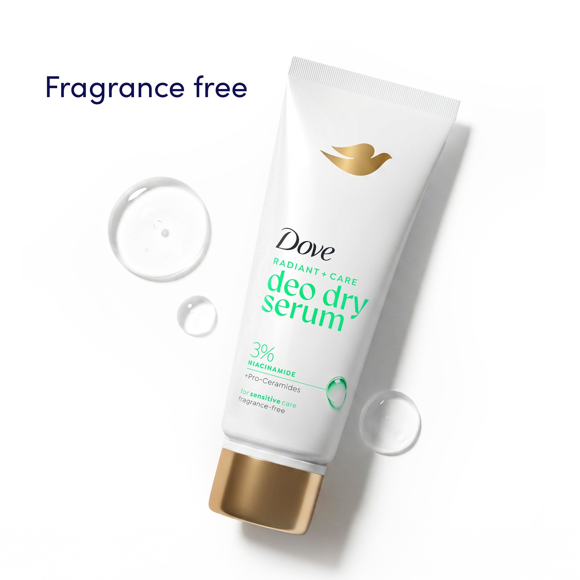 DOVE Radiant + Care Dry Serum Niacinamide + Ceramides Deodorant 40ml image