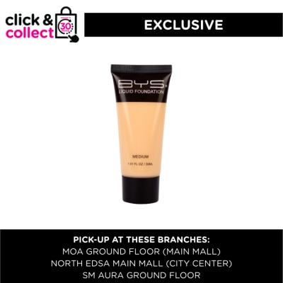 BYS BYS Liquid Foundation Tube Medium (Available for Click & Collect in Selected Stores)