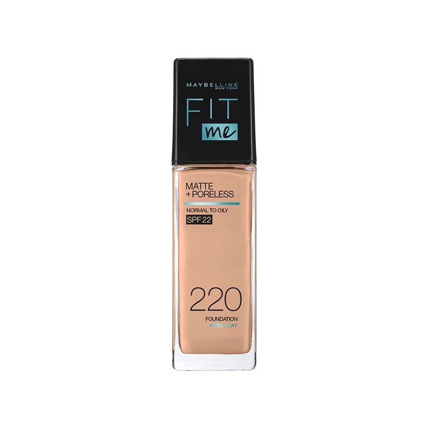 MAYBELLINE MAYBELLINE Fit Me Foundation Matte Poreless SPF 220 (Available for Click & Collect in Selected Stores)