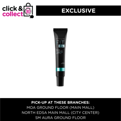 MAYBELLINE - MAYBELLINE Fit Me Primer Matte Poreless (Available for Click & Collect in Selected Stores)
