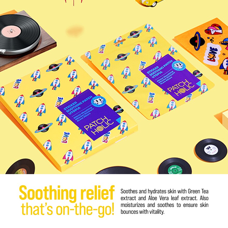 Patch Holic Sticker Soothing Patch Utopia 12G