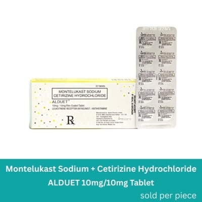 ALDUET Montelukast Cetirizine 1mg 1 Tablet [PRESCRIPTION REQUIRED]