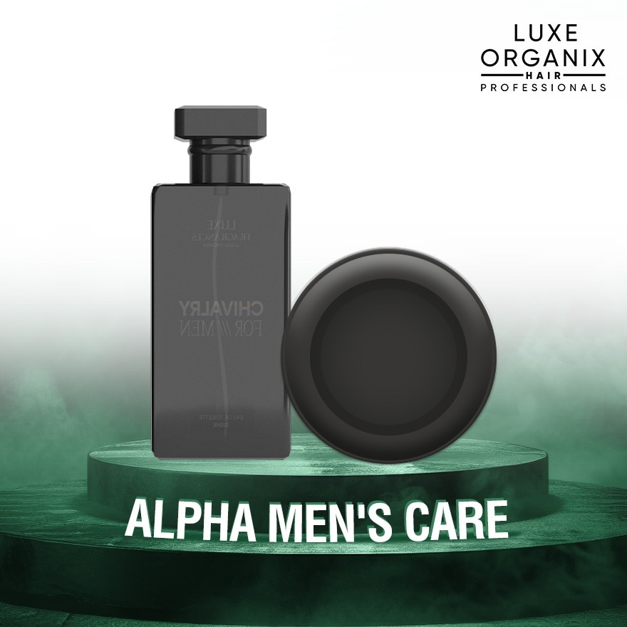 LUXE ORGANIX Anarchy For Men Eau De Toilette & Dashing Gentleman Pomade Alpha Mens Care Duo