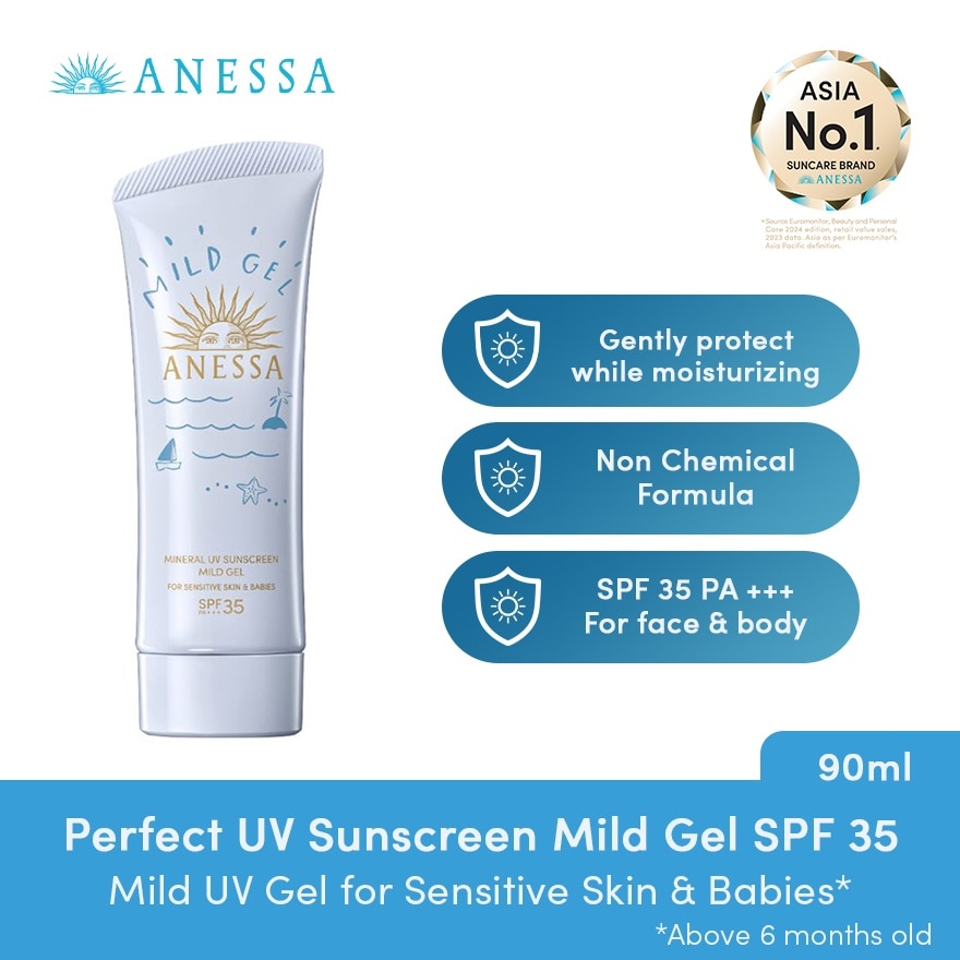 Mineral UV Sunscreen Mild Gel - 90g