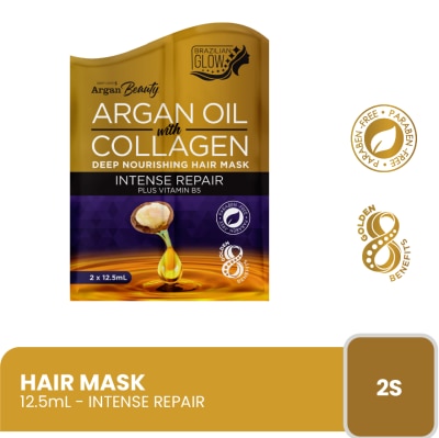 ARGAN BEAUTY Hair Mask with Argan Oil Intense Repair plus Vitamin B5