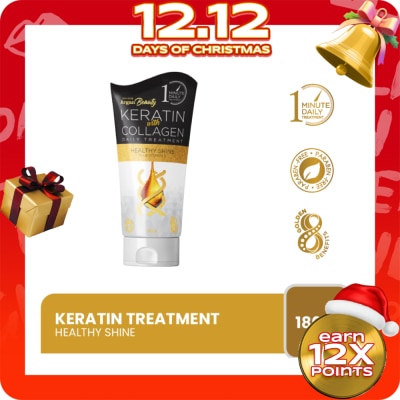 ARGAN BEAUTY Keratin With Collagen Healthy Shine Treatment 180ml Buy 1 Take 1