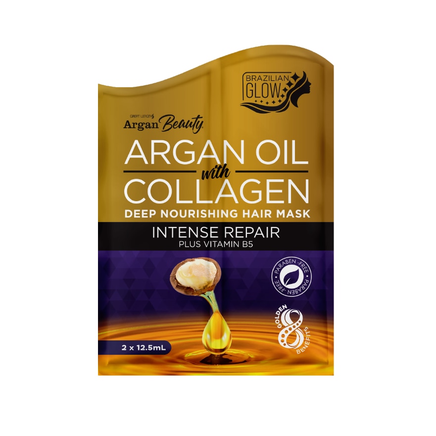 Hair Mask with Argan Oil Intense Repair plus Vitamin B5