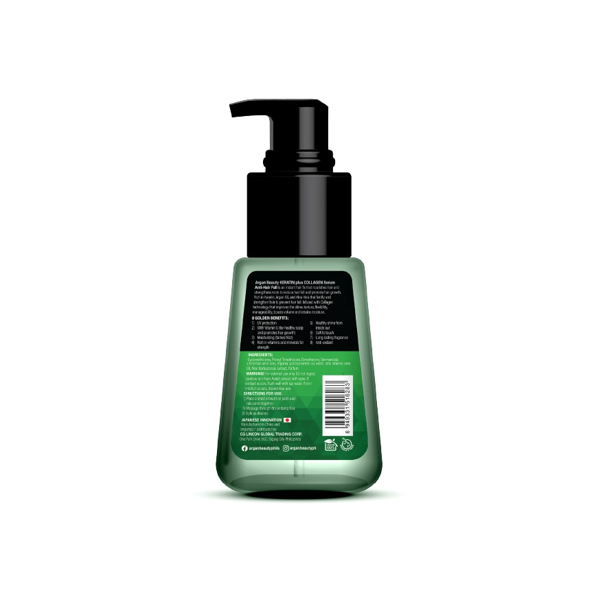 Keratin With Collagen Anti-Hair Fall Serum 65ml