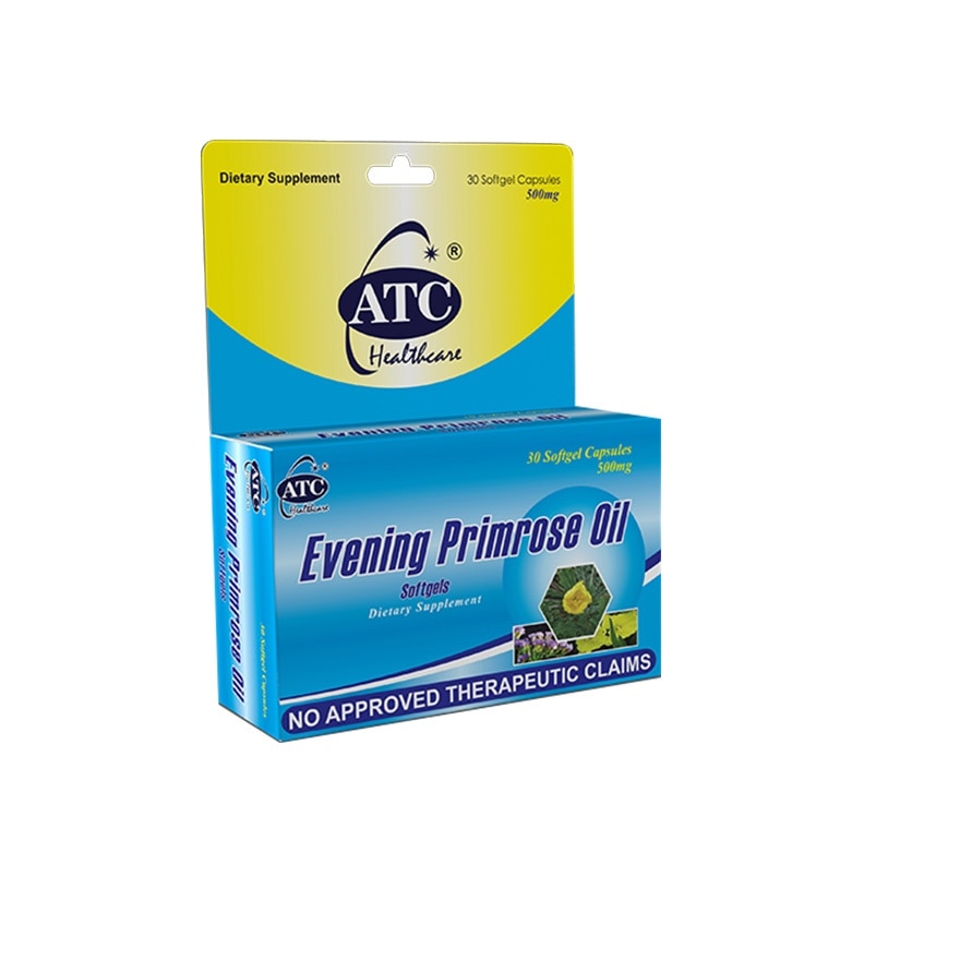 ATC HEALTH Evening Primrose Oil Vitamin E 50mg Sold Per Piece