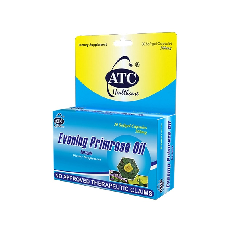 ATC HEALTH Evening Primrose Oil Vitamin E 50mg Sold Per Piece