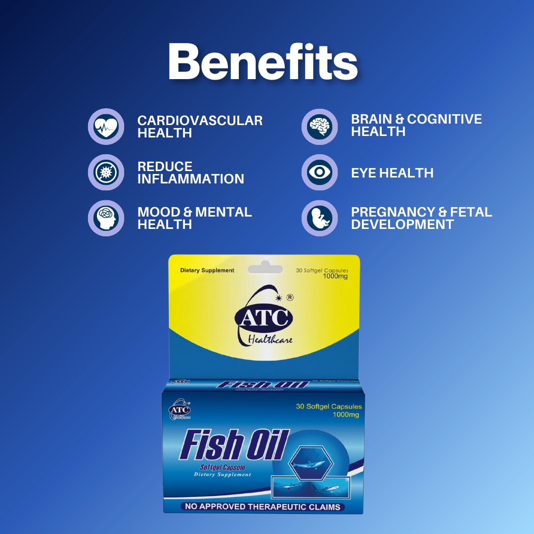 Fish Oil 1000mg 1 Box Softgel Capsule