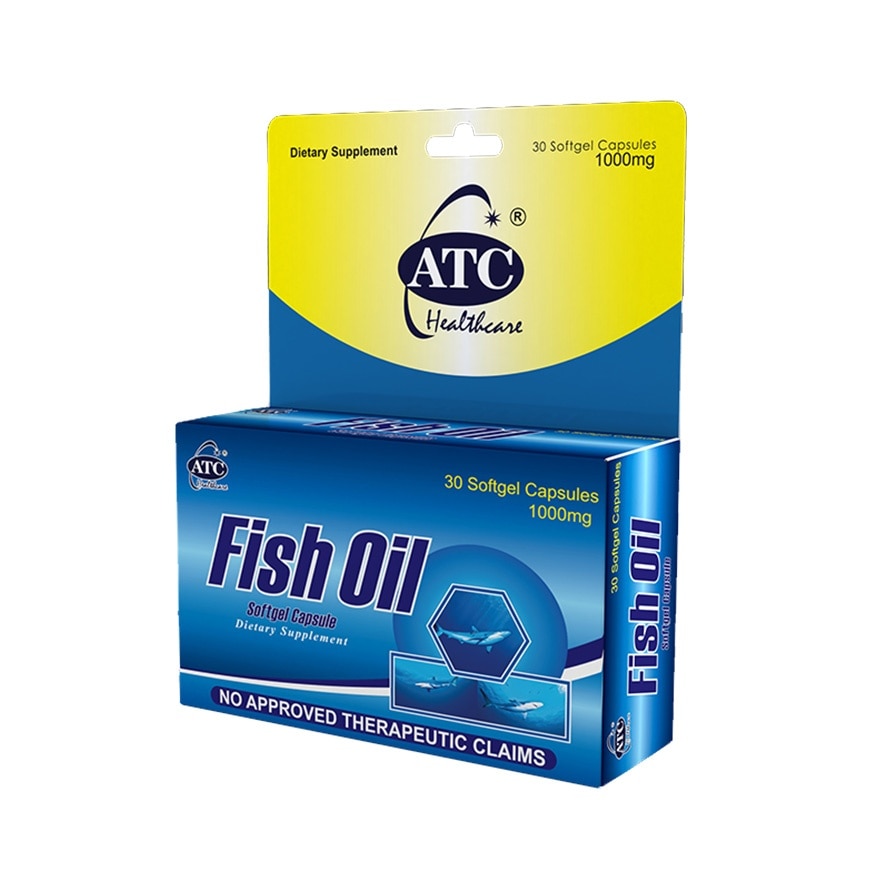 Fish Oil 1000mg 1 Box Softgel Capsule