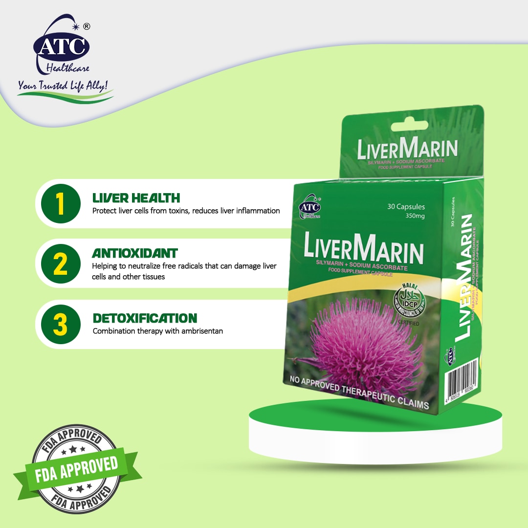 ATC HEALTH Silymarin + Sodium Ascorbate Sold Per Piece