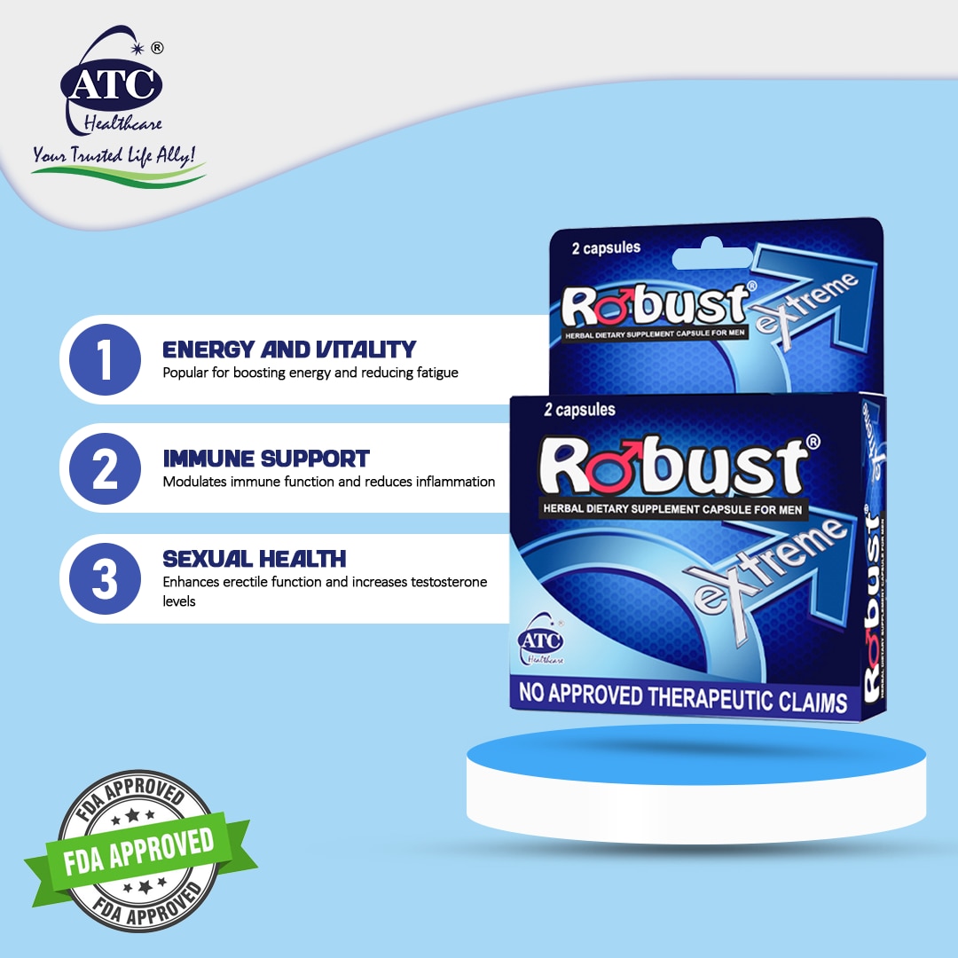 Robust Extreme Cap 400mg 2 Capsules