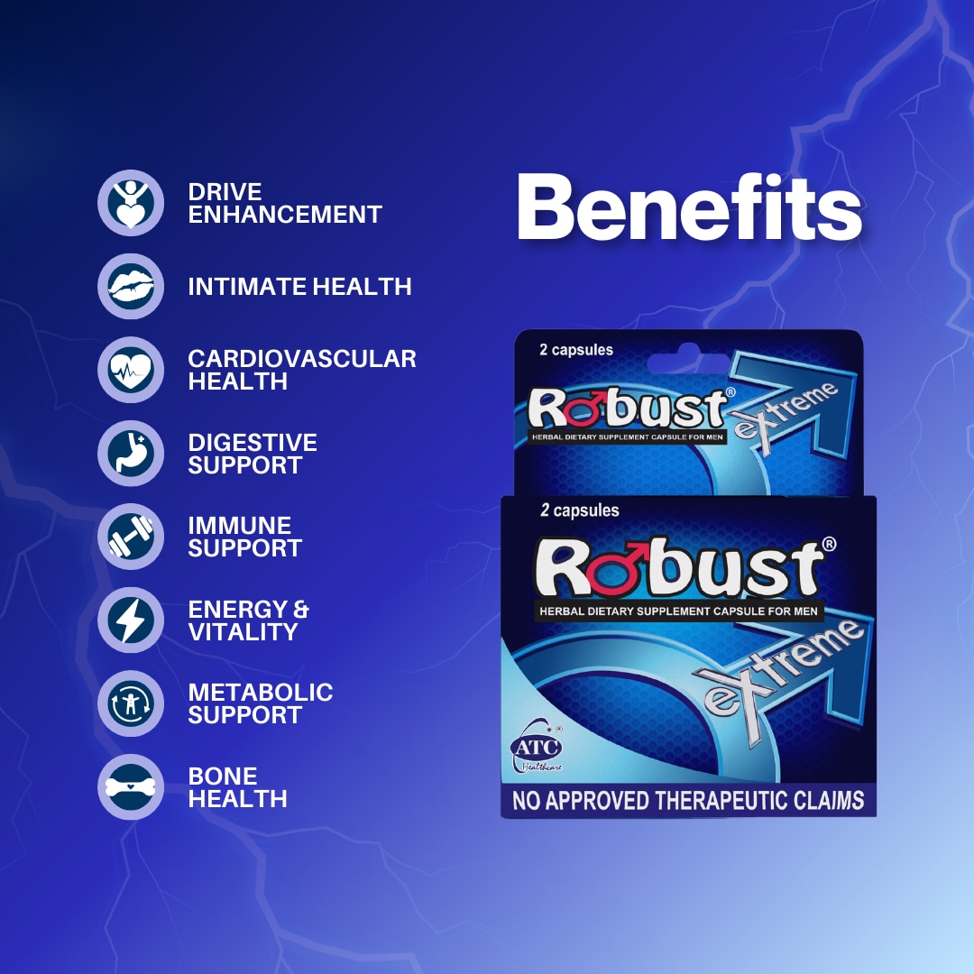 Robust Extreme Cap 400mg 2 Capsules
