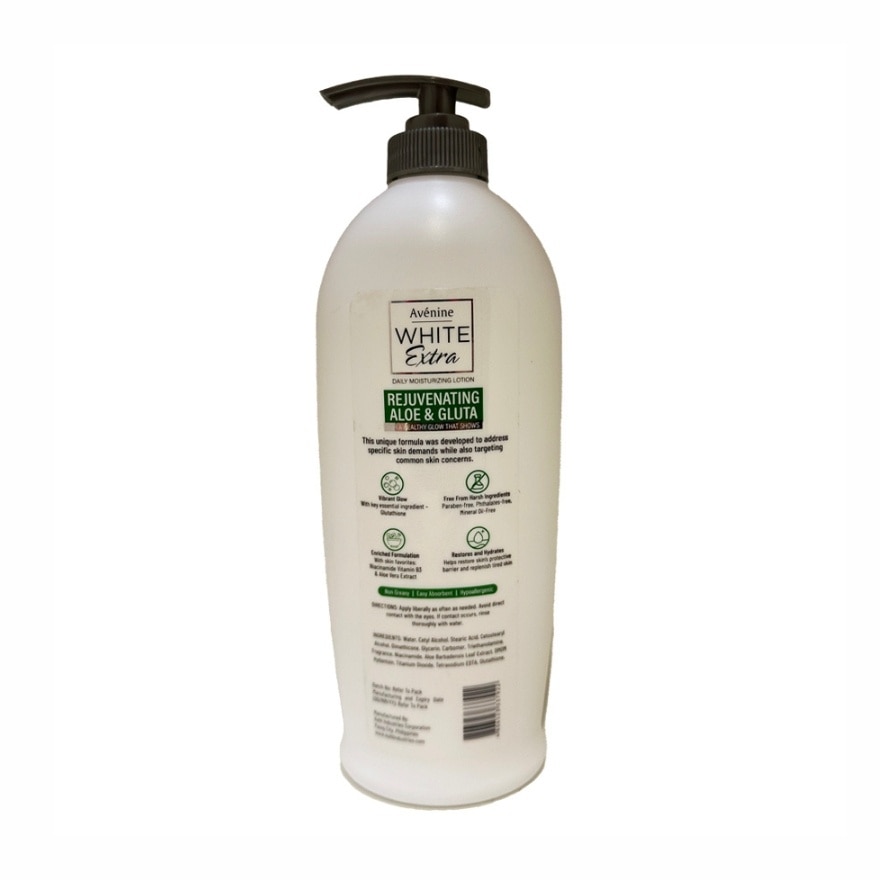 White Extra Daily Moisturising Lotion Rejuvenating Aloe 500ml