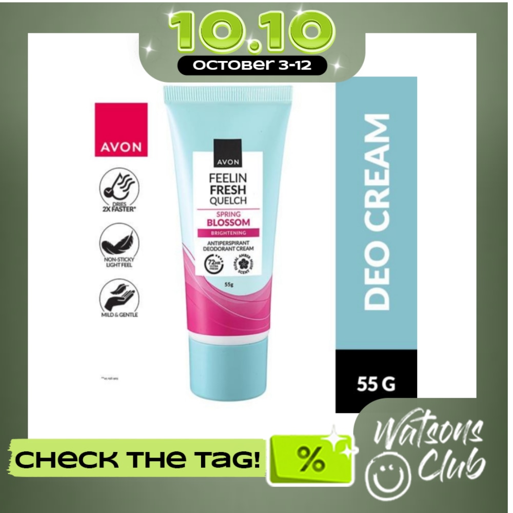 AVON Feelin Fresh Spring Blossom Quelch 55g image