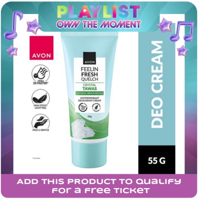 AVON - AVON Feelin Fresh Crystal Tawas Quelch 55g