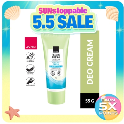 AVON - AVON Feelin Fresh Antibac Cooling Quelch For Women 55g
