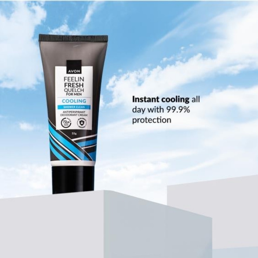 AVON Feeling Fresh Cooling Anti-Perspirant Deodorant Cream 55g