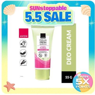 AVON - AVON Feelin Fresh Classic Floral Quelch 55g