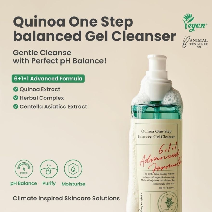 AXIS Y Quinoa One Step Balanced Gel Cleanser 180ml